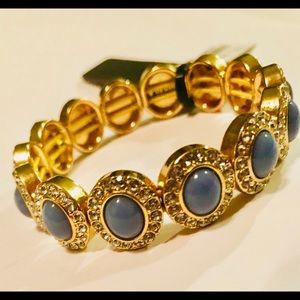 NWT jcrew stretchy rhinestone bracelet